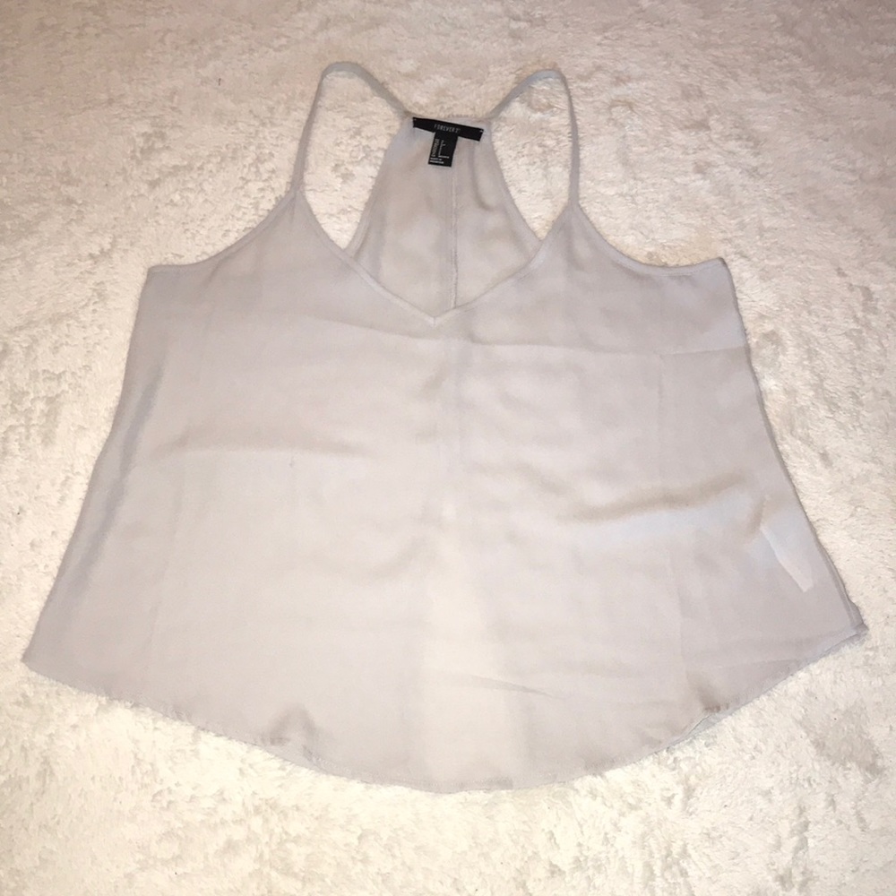 Forever 21 Open Back Tank Top